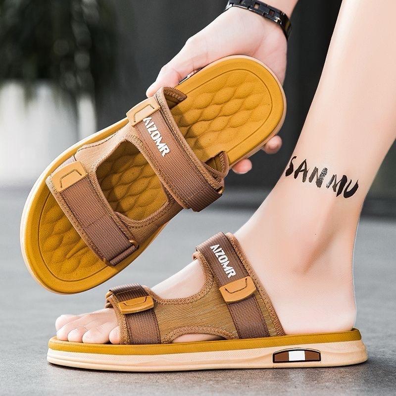 Dép quai ngang Mẫu DéP Đế Bằng Mẫu Mới AZOMIR Dép Nam giá rẻ