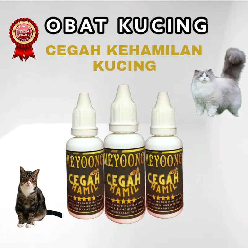 Vitamin Kucing anti hamil mencegah kehamilan Kucing 4