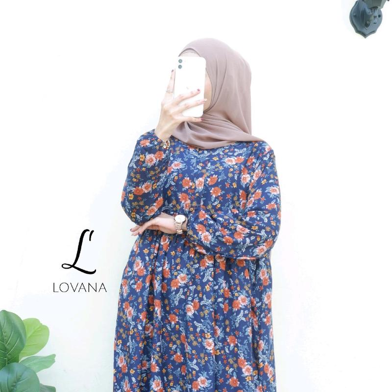 Arsy Midi Dress Rayon Premium Lovana Indonesia 5