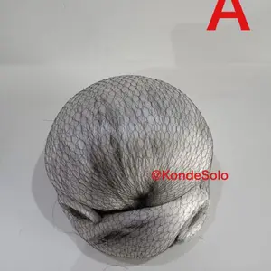 Sanggul Modern Uban Putih