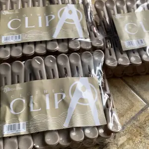 JIB RING CLOTHES CLIP 20 PCS / JEPITAN JEMURAN BAJU / JEPIT KLIP PAKAIAN