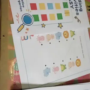 51 Lembar Kertas Aktivitas Koding Anak 2-12 Tahun / Worksheet Coding HVS A5 / Coding Activities for Kids / Buku Belajar Anak TK SD