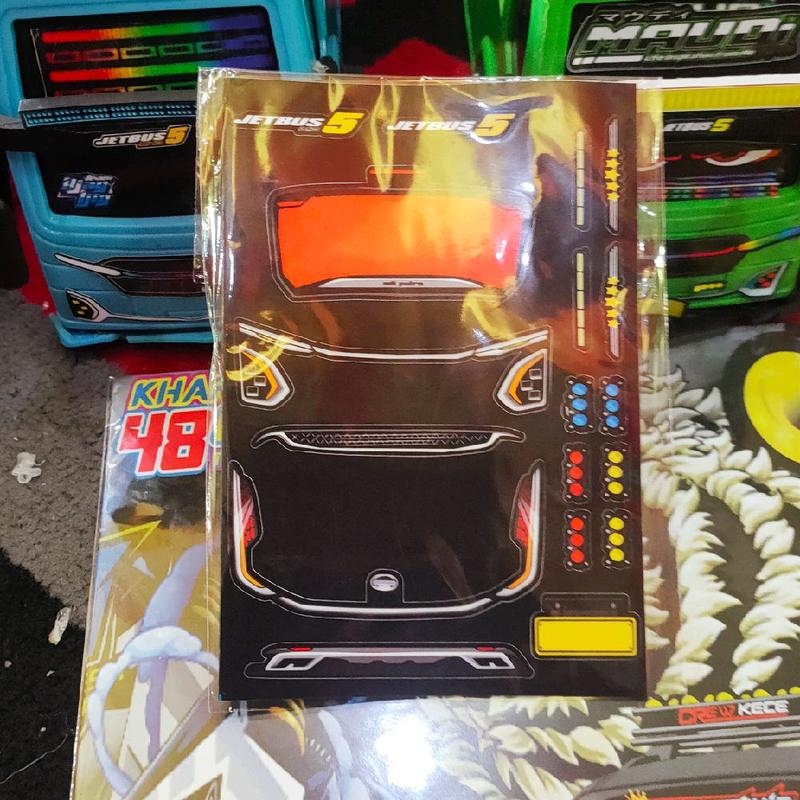 HEADLAMP JB 5 CUTTING UNTUK ACCESSORIES MINIATUR BUS Toy 4