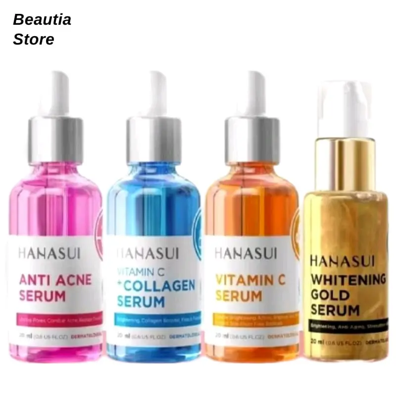 Hanasui Serum Series 20ml - Serum Pencerah Wajah Melembabkan, Memutihkan &  Mencerahkan 0