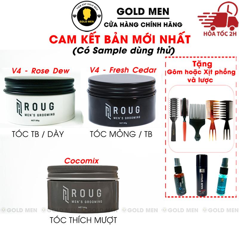 Sáp vuốt tóc Roug Matt Clay - Matte Clay - Matt Cream sap vuot toc