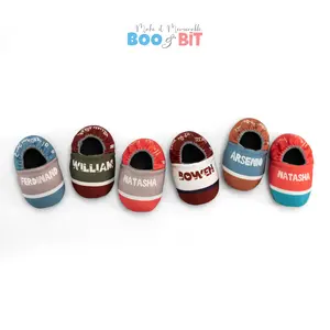 Boo and Bit | Sepatu Bayi | Prewalker - Baby Shoes | Custom Nama Tanpa PO Boho Series