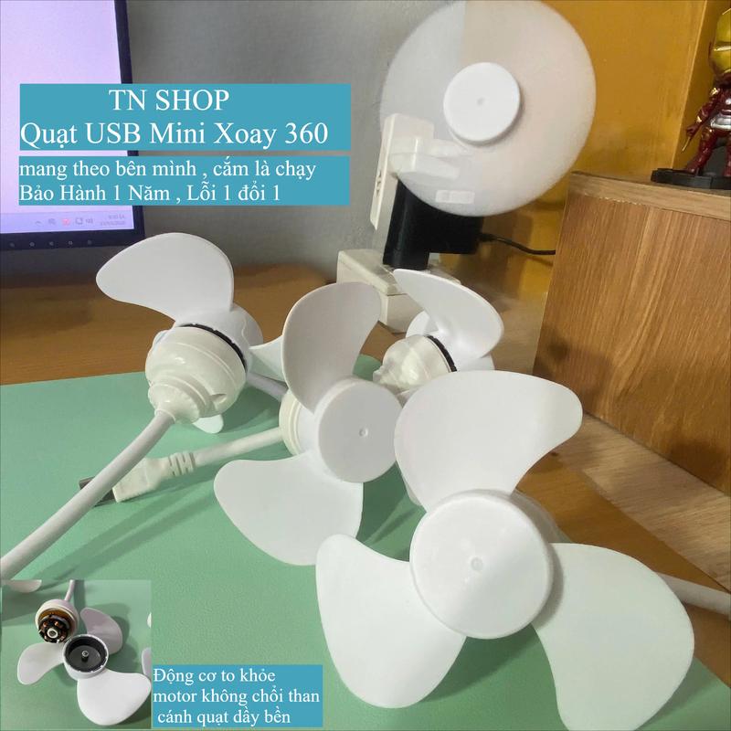 Quạt Mini, Quạt Sạc Dự Phòng Cho Học Sinh, Sinh Viên. Điều Ch