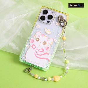 Bluecorn Spring Garden Handmade Beaded Phone Chain – Chic & Aesthetic