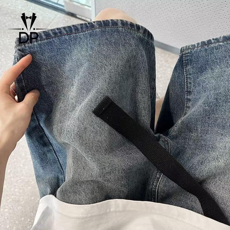 Product Introduction of New Korean fashion men denim shorts young men jeans shorts high grade linen male jeans shorts 20