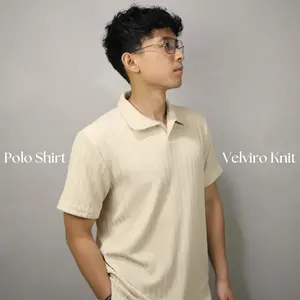 MENDIFF - Velviro Knit Polo Shirt Premium