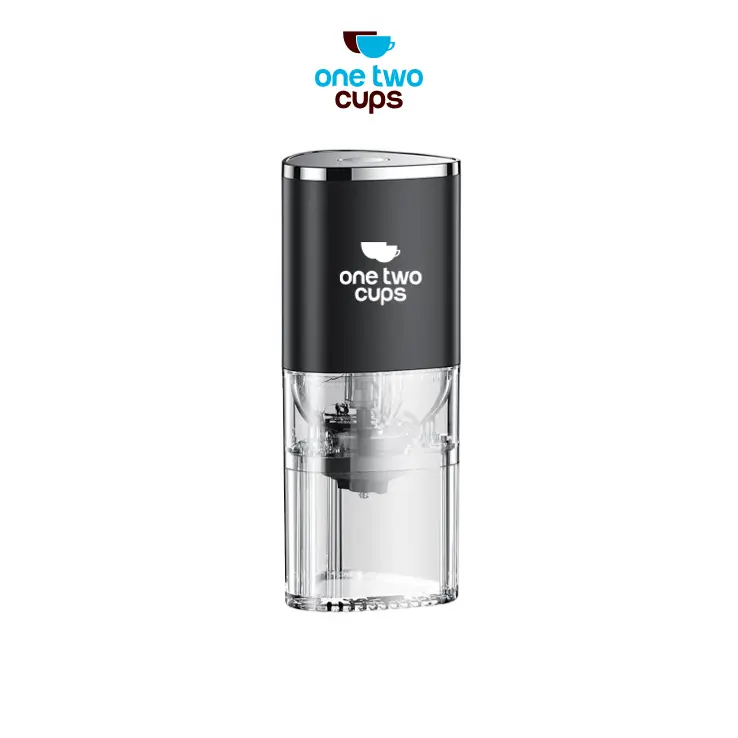 One Two Cups Penggiling Kopi Elektrik Coffee Grinder Adjustable 155ml - ZT-003