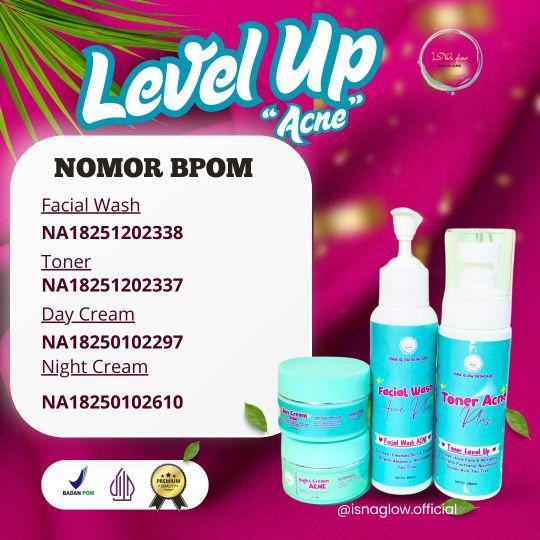 ISNA GLOW SKINCARE REGULER / MINI BASIC/LEVEL UP 100% ORIGINAL
