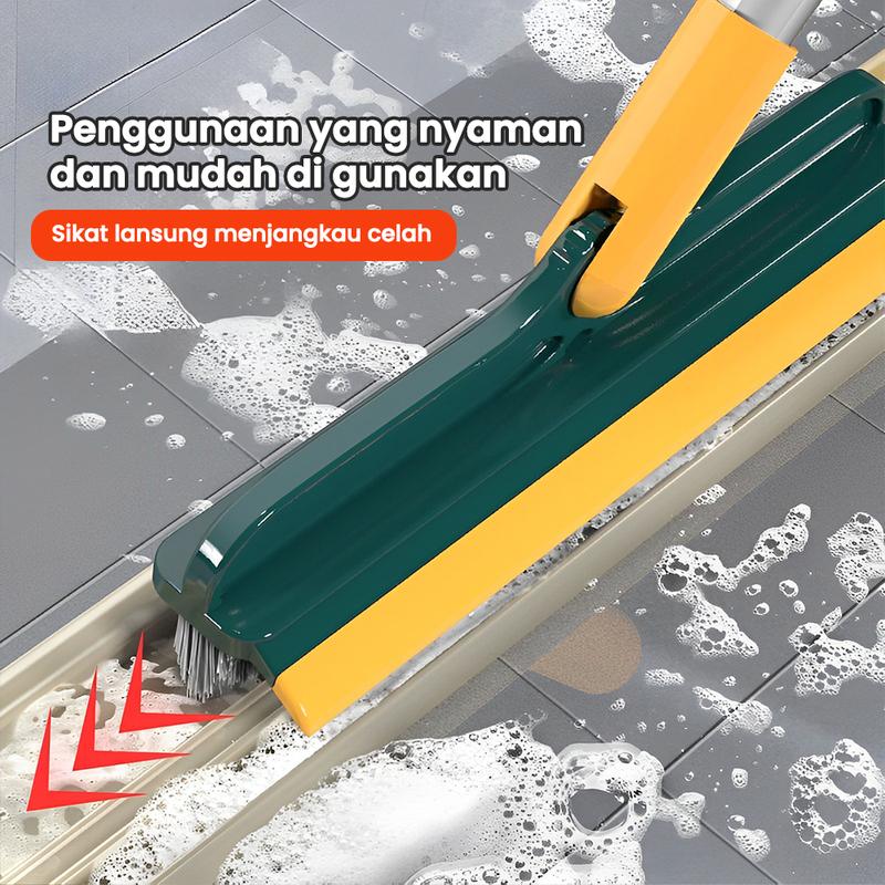 Product Introduction of Sikat lantai kamar mandi sikat pembersih kamar mandi celah ubin rumah tangga bulu keras pengikis sapu sikat celah lantai dua-dalam-satu 9