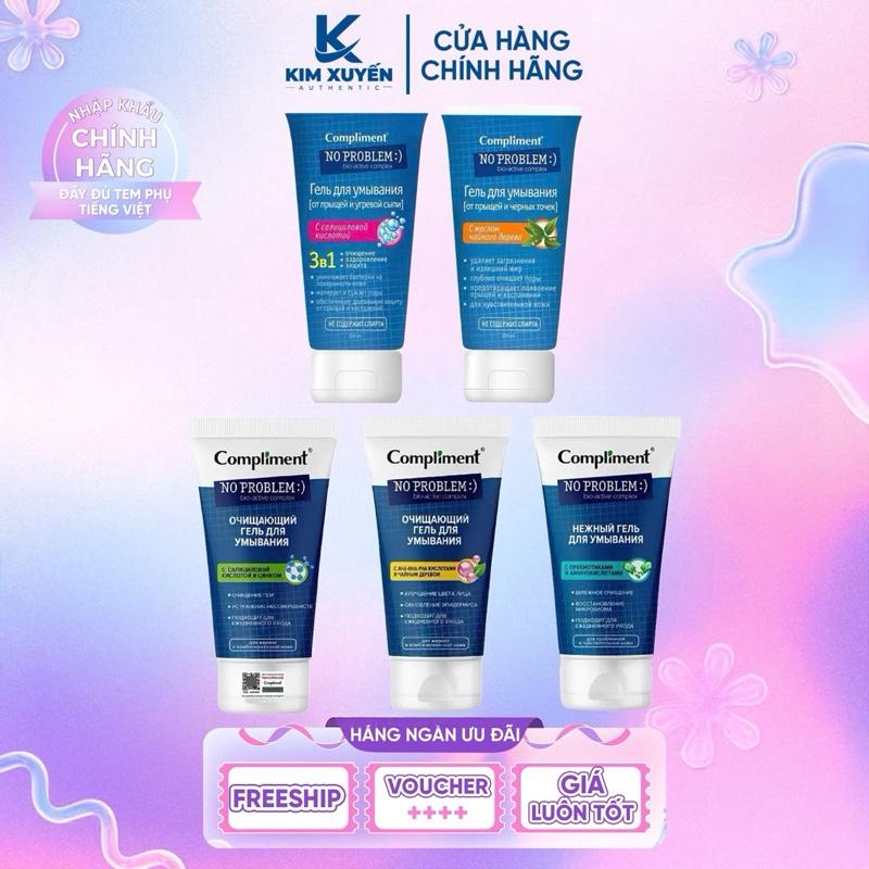 Sữa rửa mặt Compliment No Problem 200ML - NỘI ĐỊA NGA