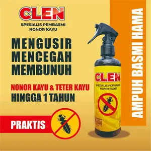 Pembasmi Nonor Kayu Pembasmi Teter Kayu CLEN Obat Anti Nonor Obat Teter Kayu Semprot Spray 285ml Ampuh Garansi Uang Kembali