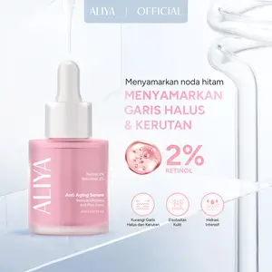 Aliya Anti Aging Serum - Skincare Mencegah Tanda Penuaan Dini Skincare Malam Hari 20 ml Retinol Mengencangkan Kulit