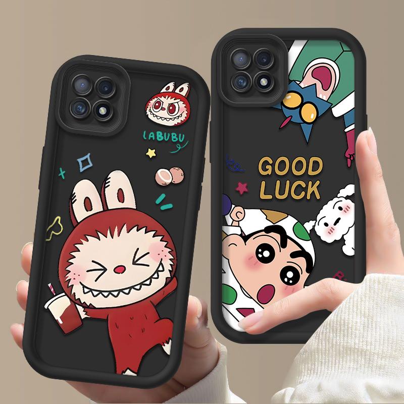 Ốp Mềm Camera Mắt Thiên Thần Dành Cho OPPO A72 A73 A53 5G Thiết Kế Hoạt Hình Dễ Thương Ốp Vỏ Bảo Vệ Chống Sốc Chống Va Đập Ốp Lưng Điện Thoại Di Động Nhám