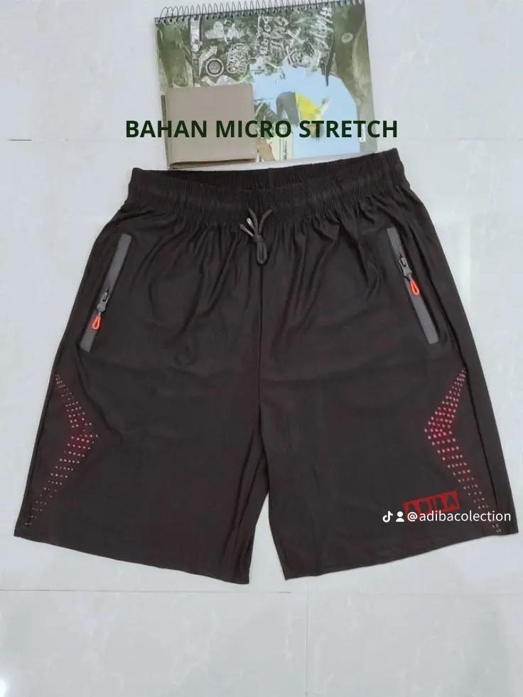 Product Introduction of Celana Pendek Olahraga Running Unisex bahan Micro Stretch Sport santai parasut 3