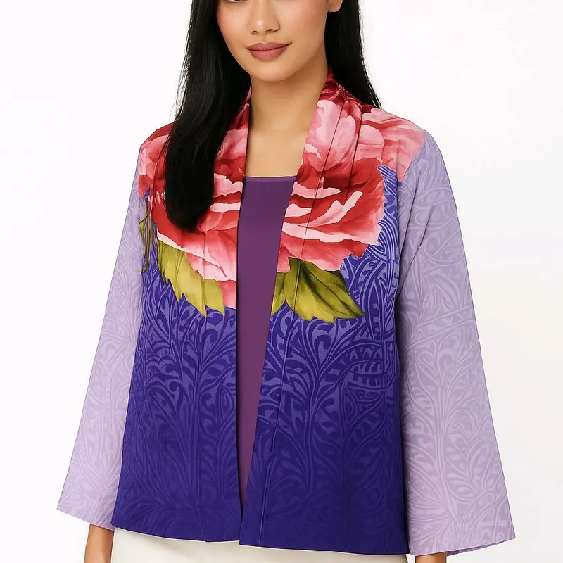 Baju Kebaya Nenek Tradisional Premium All Size - Bahan Super Halus dan Lembut 2