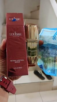Product Review of [LIVE]LOUISSE CHOICE DOUBLE EFFECT RETINAL & RETINOL SERUM 30ml Anti-Aging Firming BPOM from 🩷**🩵 1