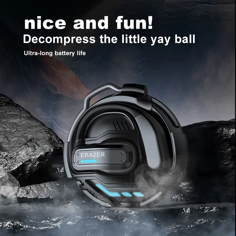 ERAZER X8 TWS Transformer Earphone Bluetooth 5.4 Headset Wireless Gaming Open Ear Henset Earhook HIFI OWS Transformers Headset Mechanical Design Noise Reduction Low Latency Music Olahraga Panggilan HD Headphone Dengan Mikrofon Gaming Stereo Bass 3
