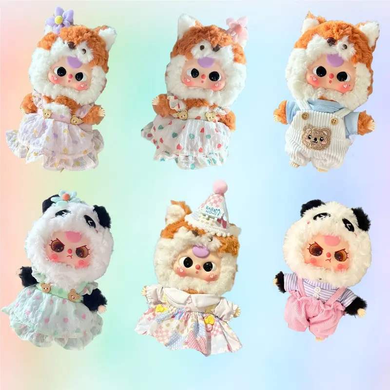 BB3 20cm Doll, Dòng Dễ Thương, Đồ Đeo Búp Bê, Bộ Mũ Heo Nước Hắt Có Thể Mặc,[Không Bao Gồm Búp Bê] 6
