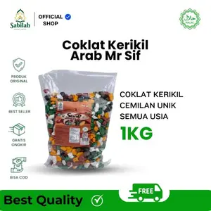 Coklat Kerikil 1kg Coklat Batu Arab Original