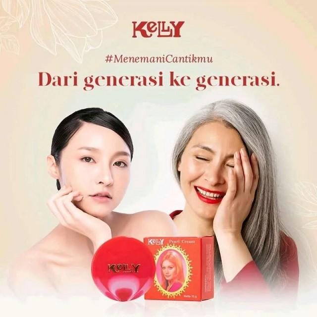 Product Introduction of Kelly Pearl Cream 5gr / 15gr - Cream Wajah Alas Bedak Kelly Pelembab 3