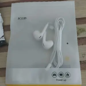 KiiP Headset Handsfree 3.5mm Wired Headset Kabel Anti Delay Earphone HD Call