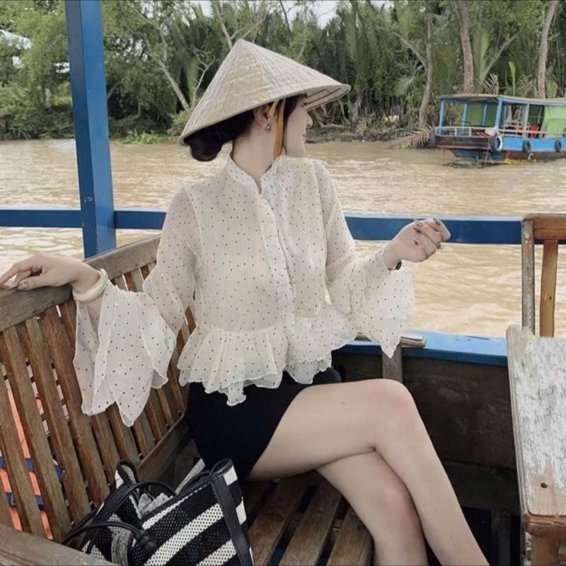 ÁO| BỘ TIỂU THƯ VOAN THIẾT KẾ + CHÂN VÁY A bigsize 48-90kg