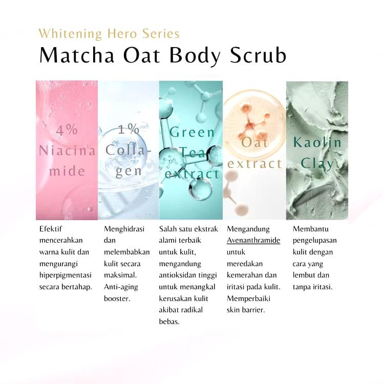 SKINVU WHITENING Body Scrub & Body Mask - Lulur Pemutih Brightening Exfoliator - Skinvu Body Scrub 1