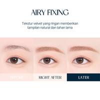 Gambar TAG Air Fixing Brow Cara 9g -  Volume, Non-cakey, Vivid Color, Velvet Texture, Natural Alis - 01 #DARK BROWN dari TAG Official Indonesia Kota Tangerang 5 Tokopedia