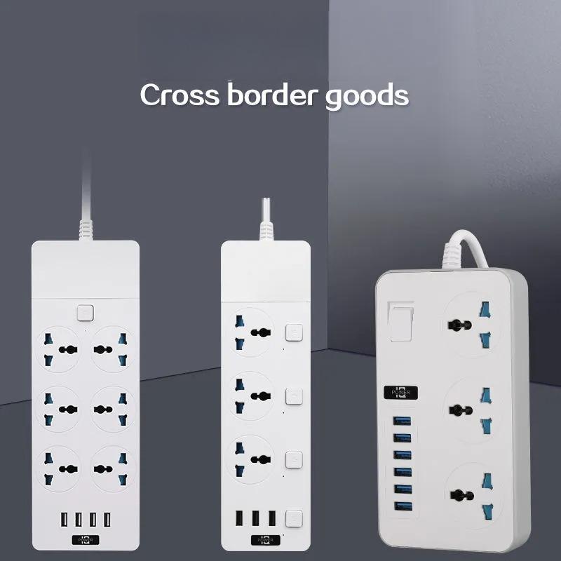 Product Introduction of British USB strip intelligent patch board multi-functional strip British standard white PD fast charger 20