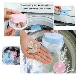 Saringan Mesin Cuci Laundry Filter Bag Kantong Penyaring Kotoran Rambut Benang Jaring Apung