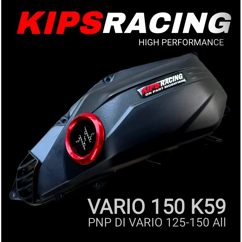 CORONG UDARA TUTUP FILTER VARIO 150 K59 CORONG DONAT / CORONG DONAT TUTUP FILTER VARIO 150 Velocity vario 150 Motorcycle 3