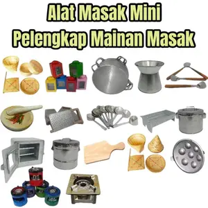 Alat Masak Masak Anak Tradisional Kompor Mini Mainan Anak Toys