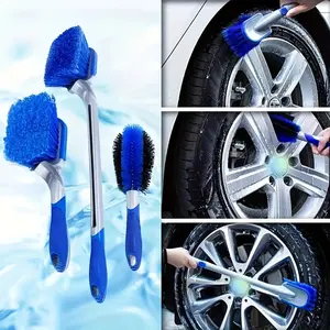Sikat Ban Tire Brush Gagang Panjang Handle Fender Brush Ban Wheel Carpet Tire Brush Sikat Kolong