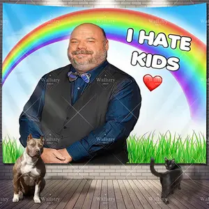 Bertram Wall Hanging Funny Meme Decorative Tapestry  Living