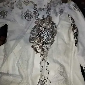 Dress Ametha Bahan Sabrina Anti UV Mix Tile Salju Dress Motif Terbaru Dress RSM Bunda Yuki