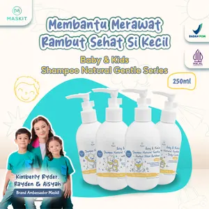 Shampoo Baby & Kids Natural Gentle Hair Wash Shampo Bayi & Anak Maskit