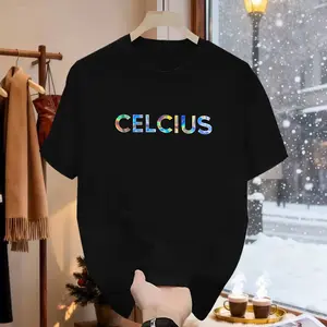 CELCIUS Warna Pelangi! Desain Kaos Pria yang Auto Bikin Look Kamu Makin Enerjik bajupria distrodewasa simpel 𝗛𝗶𝘁𝗮𝗺 t-shirt