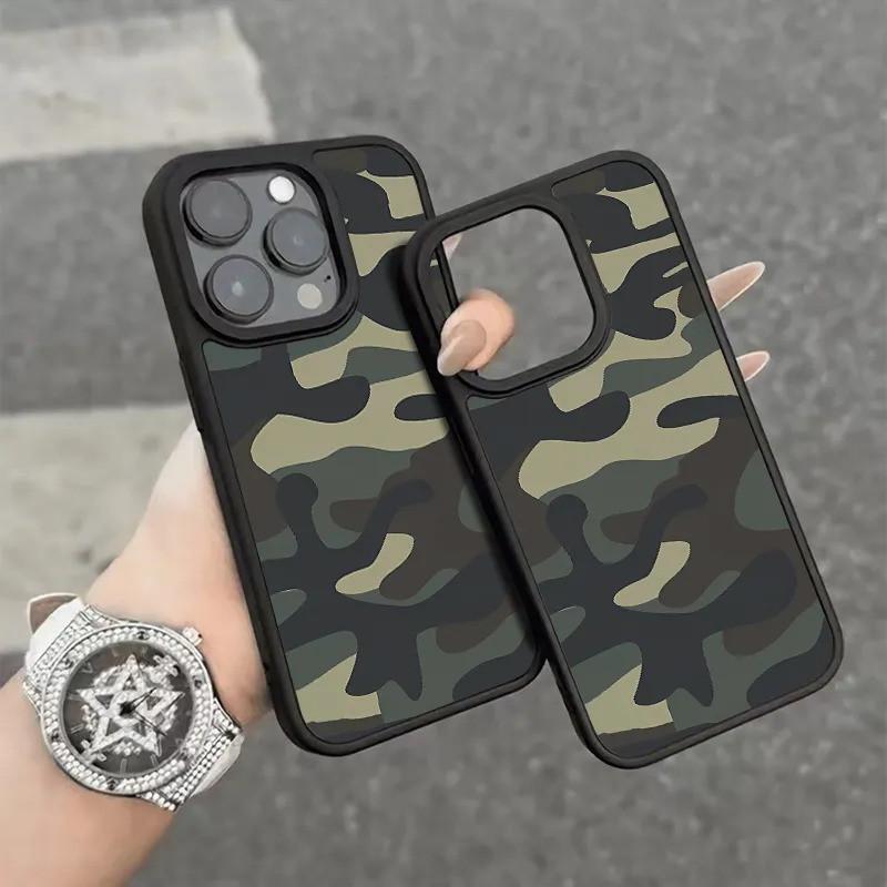 Ốp điện thoại, chống sốc, màu xám xanh cổ điển, phù hợp với iPhone 12promax 12…