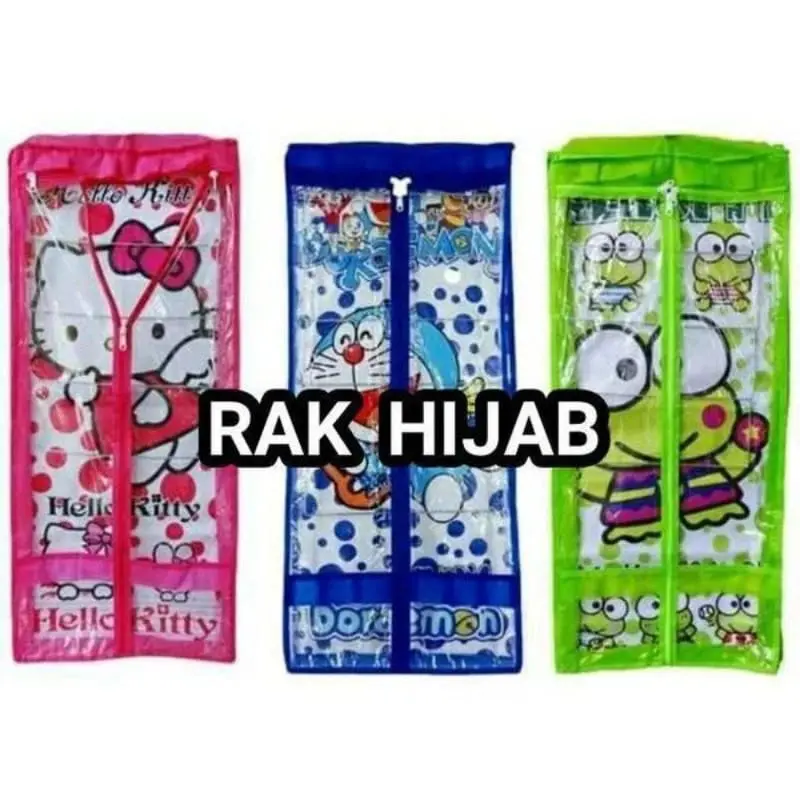 RAK JILBAB GANTUNG KARAKTER 0
