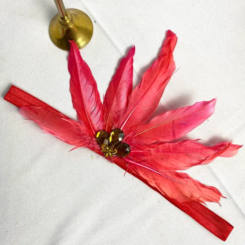 Bando Bulu Ayam | Bando Karnaval | Hiasan Karnval | Bando Bulu 1