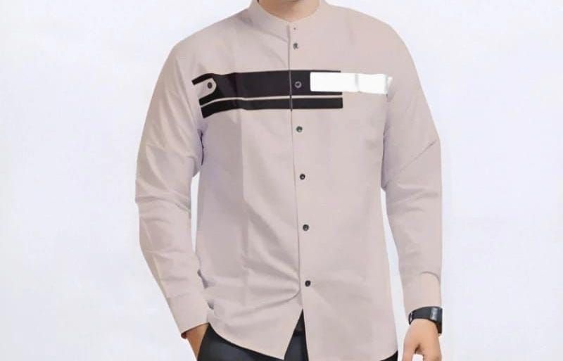 BAJU KOKO PRIA DEWASA  LENGAN PANJANG PREMIUM  BAJU KOKO MUSLIM SIZE  M L XL XXL XXXL