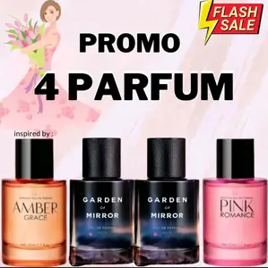 [Viral] Beli 1 Dapat 4 Parfume Wanita EDP 35ml  Aroma Wangi Tahan Lama