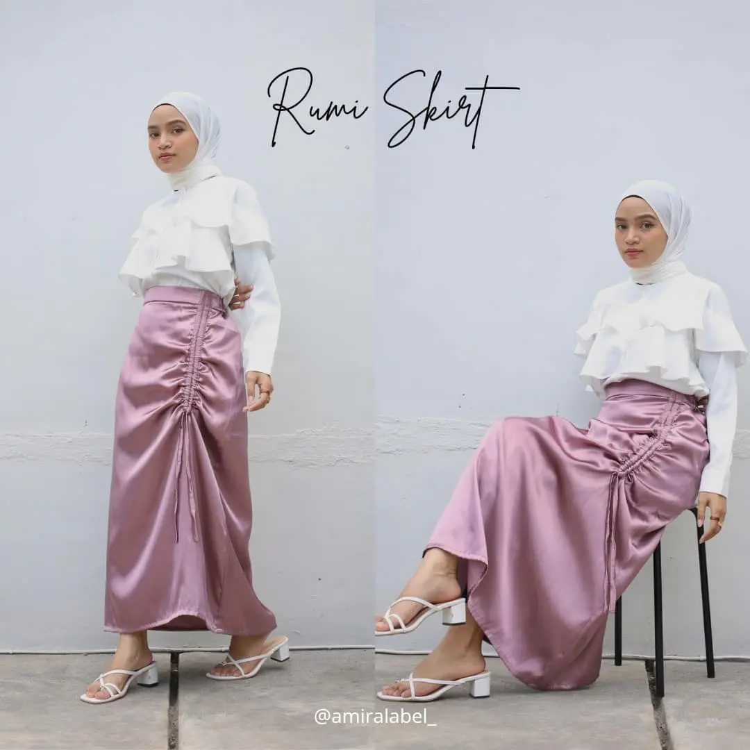 Rok Serut / Rumi Skirt / Rok Polos