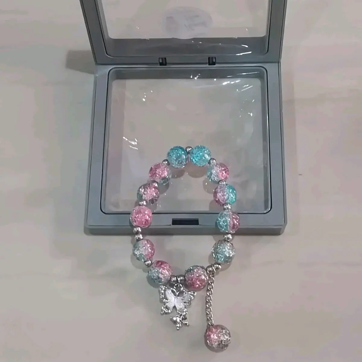 Gelang Tangan Kristal Buat Cewek - Cewek Hits Khusus Dewasa Atau Buat Anak - Anak Juga Bisa