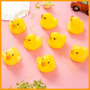 LAKOE 5Pcs Bebek kuning Mandi Karet Mainan Edukasi Anak/ mainan bayi/bath toys bayi