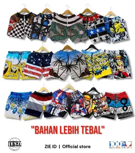 Boxer fullprint 100rban dpt 10 | Bahan 20s Lebih tebal | Celana Pendek Dewasa